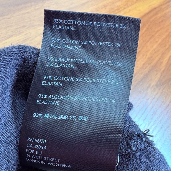 Free People We The Free Virgo Black Denim Jean Mini‎ Skirt Full Zip Size 27 - Picture 8 of 12